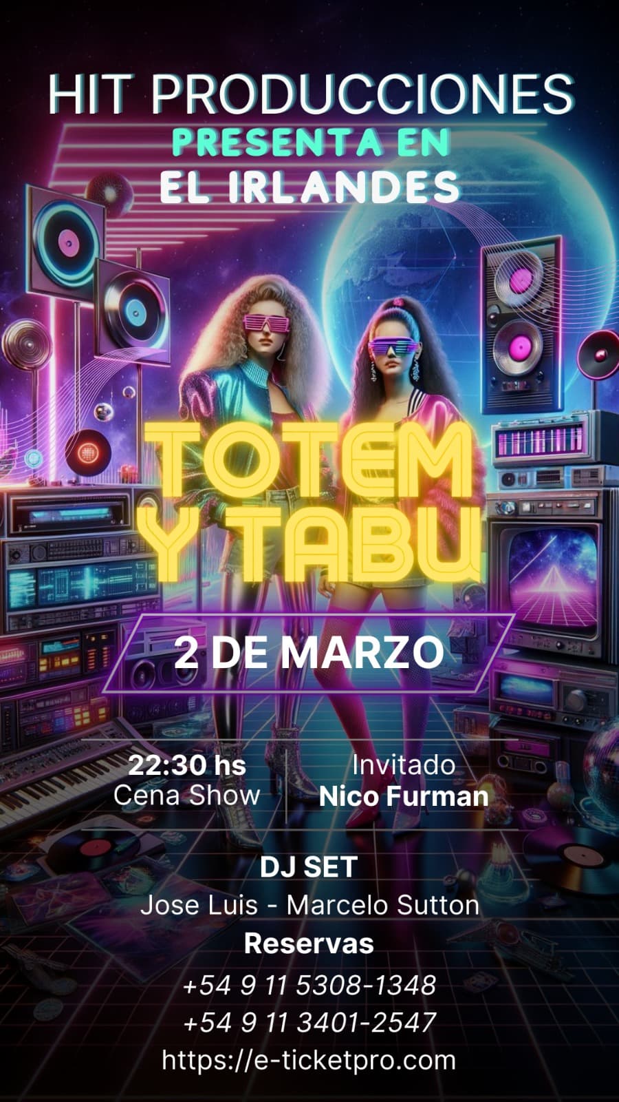 Imagen del evento Totem Y Tabu