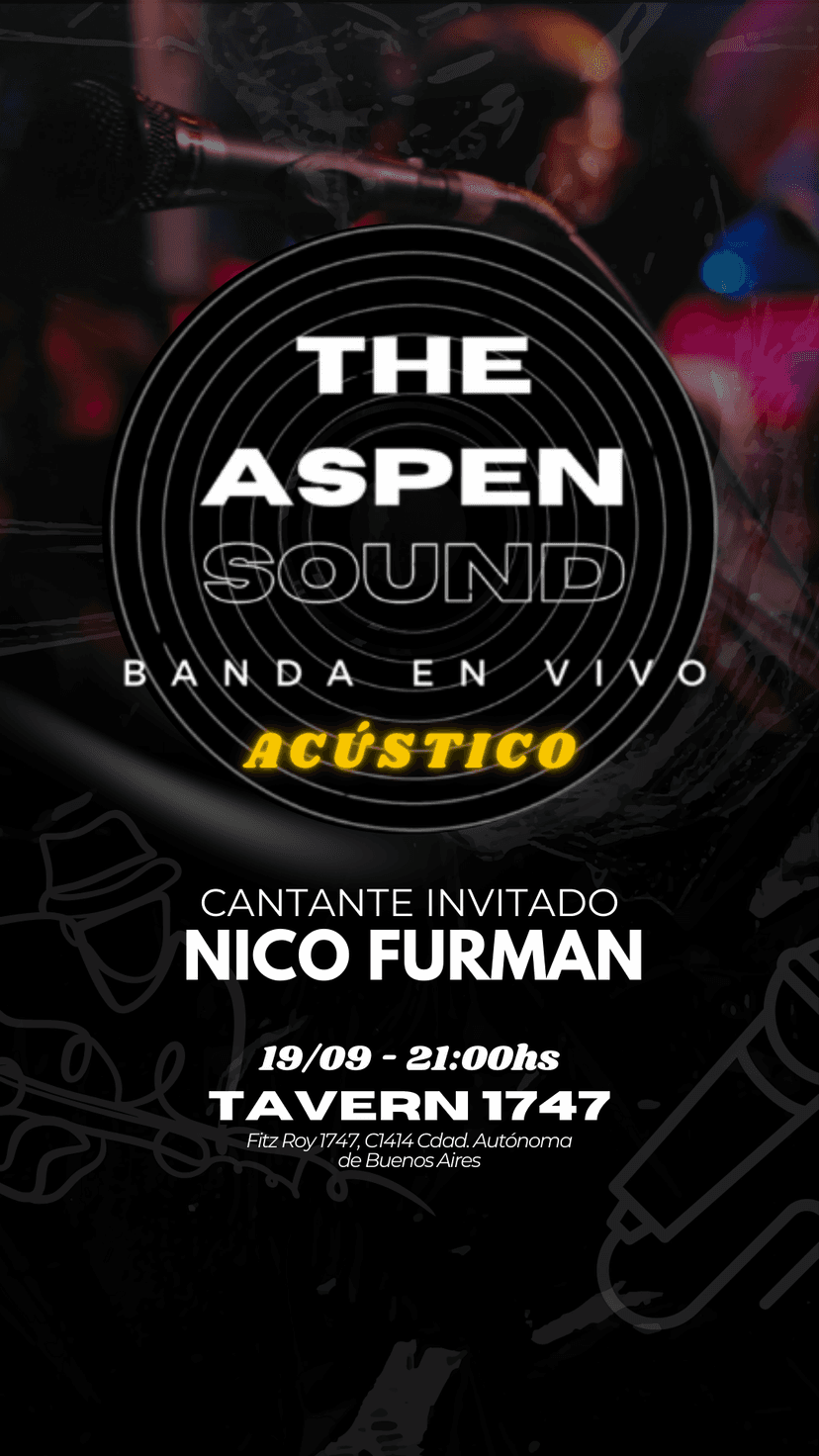 Tavern 1747, Show Acústico Aspen