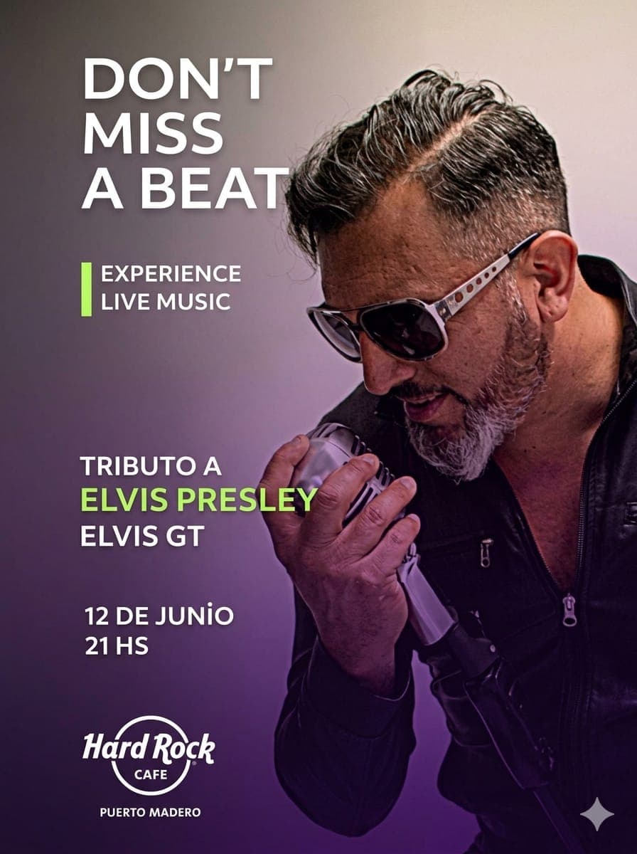 Tributo a Elvis Presley - HARD ROCK 