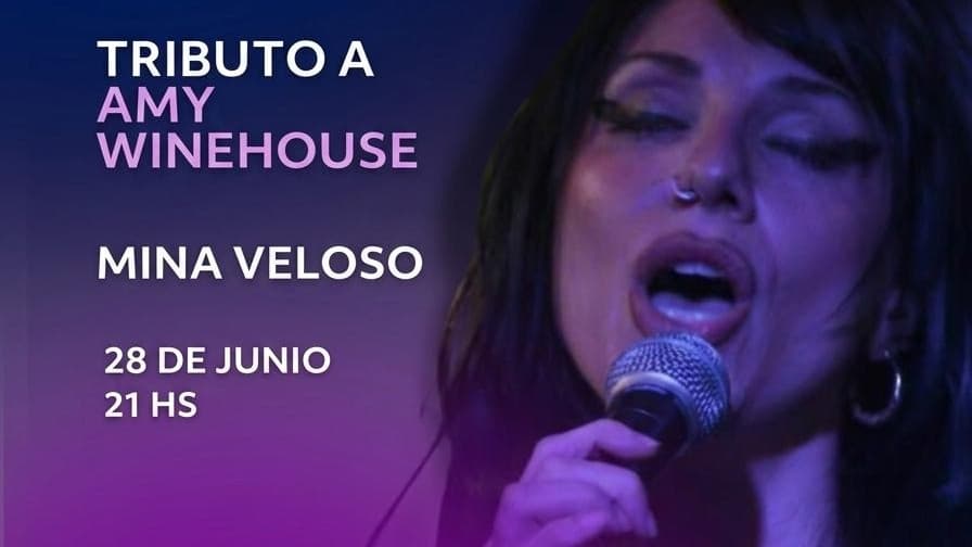 Mina Veloso tributo a Amy Winehouse