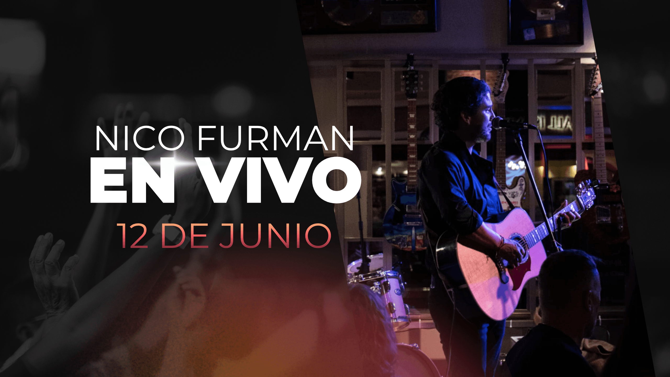 12 de Junio - Show Acústico Nico Furman