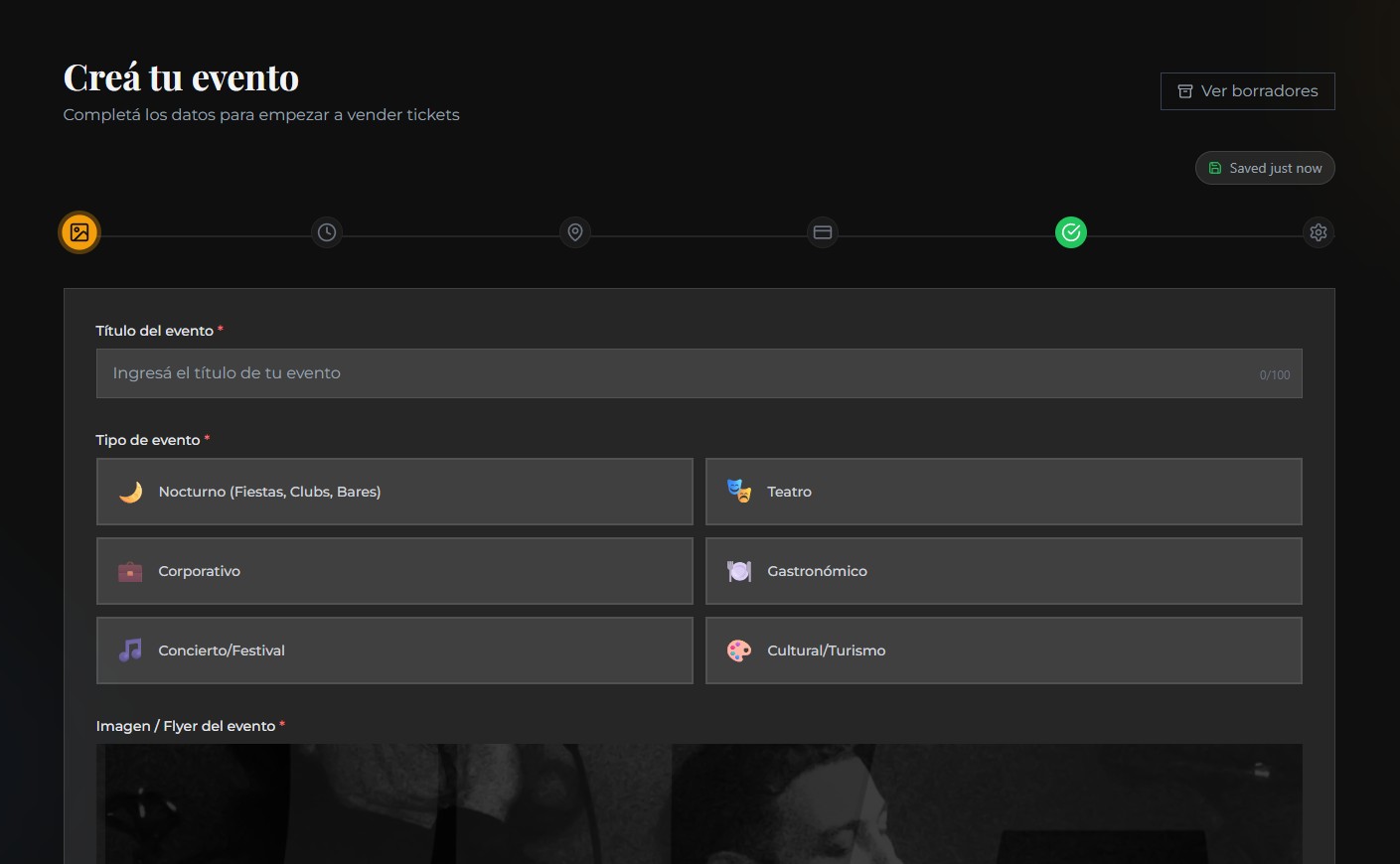 Configurá Tu Evento